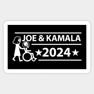 Joe and Kamala Humor 2024 Sticker